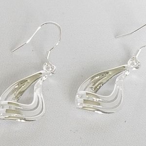 925 Silver Water Drop Earrings